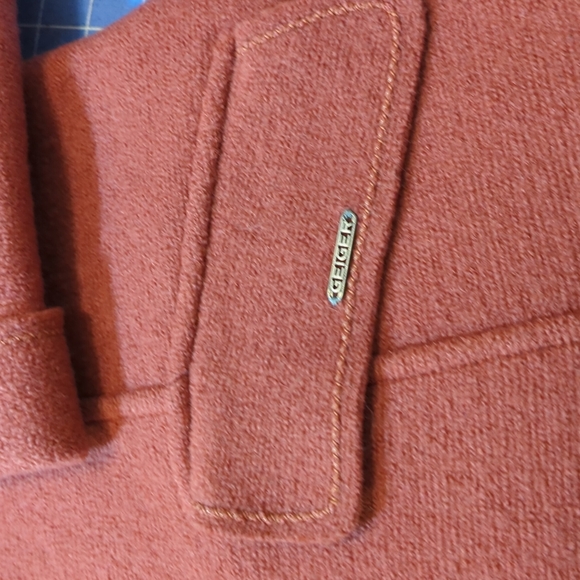 Geiger boiled wool princess seamed coat - Picture 5 of 9